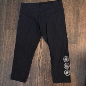 Lululemon wunder under crop leggings